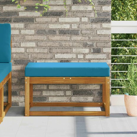 Buiten Zitkussen Koninklijk Blauw 80 x 40 x 8 cm 100% Polyester 1
