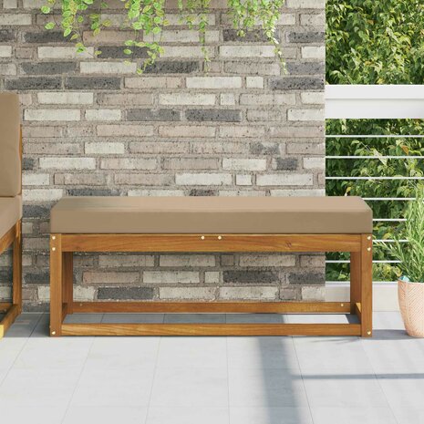 Buiten Zitkussen Taupe 111,5 x 40 x 8 cm 100% Polyester 1