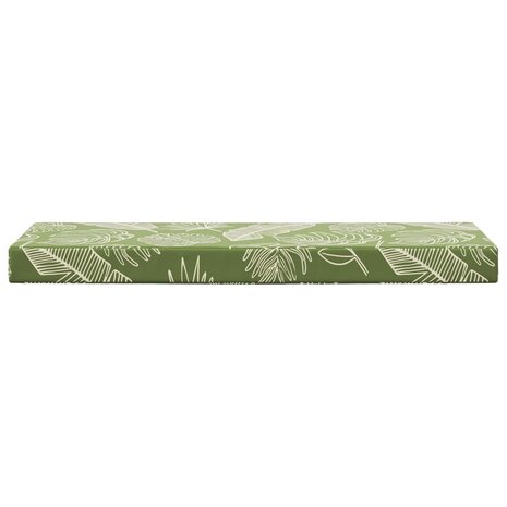 Buiten Zitkussen Groene Bladeren 111,5 x 40 x 8 cm 4