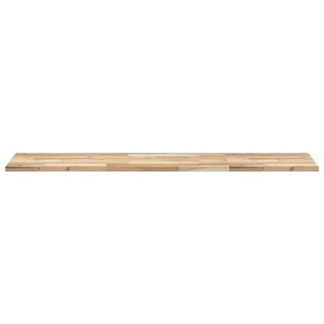 Wastafelblad 160x40x2 cm onbehandeld massief acaciahout 3