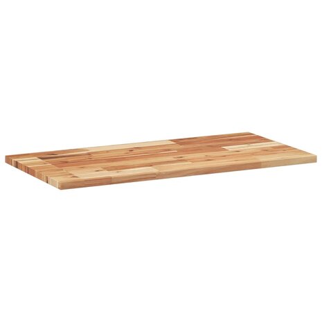 Wastafelblad met olieafwerking 100x40x2 cm massief acaciahout 6