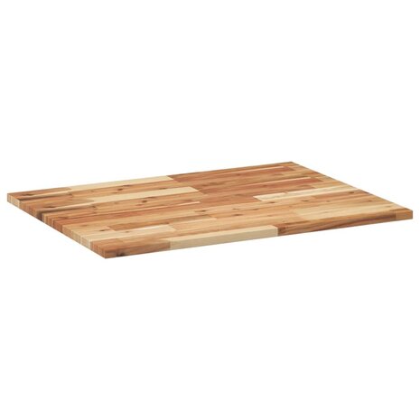 Wastafelblad met olieafwerking 80x60x2 cm massief acaciahout 6
