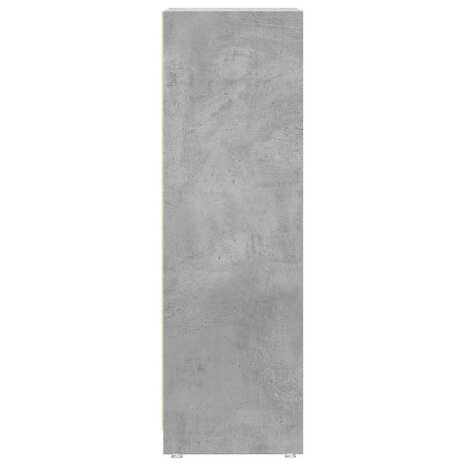 Badkamerkast 30x30x95 cm spaanplaat betongrijs 5