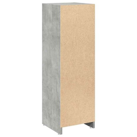 Badkamerkast 30x30x95 cm spaanplaat betongrijs 6