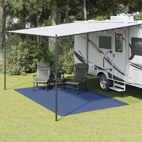 Tenttapijt 4x2,5 m blauw 1