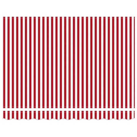 Elektrisch Uittrekbaar Zonnescherm Rood 300 x 250 cm 6