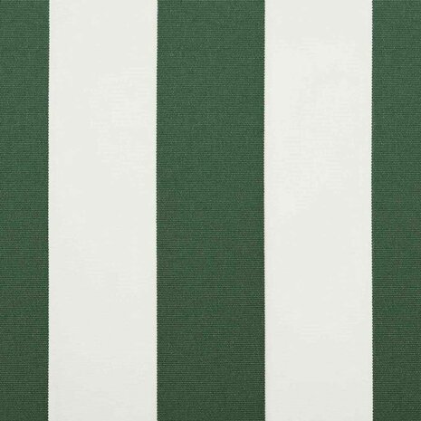Elektrisch Uittrekbaar Zonnescherm Groen en Wit 300 x 250 cm 11