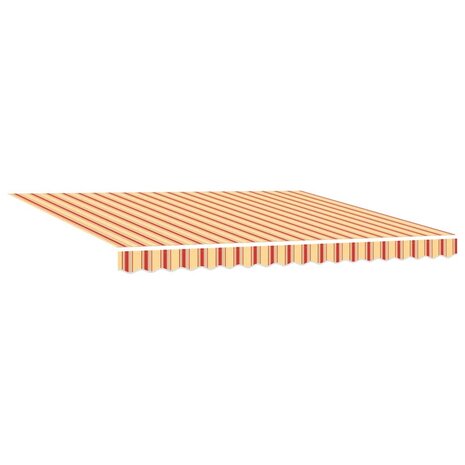 Elektrisch Uittrekbaar Zonnescherm Geel en Oranje 400 &times; 300 cm 5