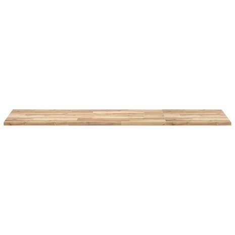 Bureaublad 160x50x2 cm onbehandeld massief acaciahout 3