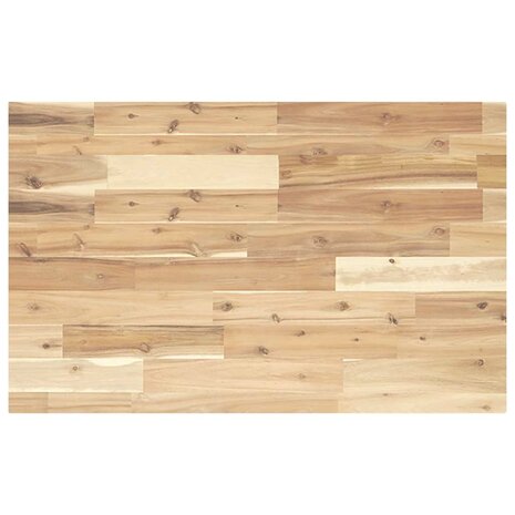 Bureaublad 60x50x4 cm onbehandeld massief acaciahout 1