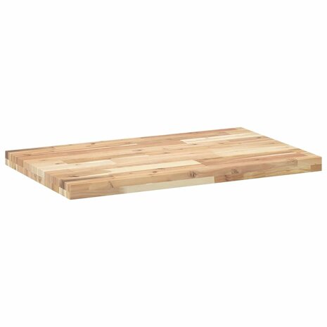 Bureaublad 100x50x4 cm onbehandeld massief acaciahout 7