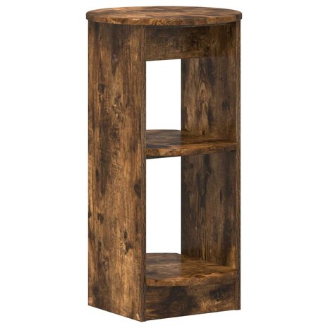 Bijzetkast Gerookte Eik 40 x 40 x 75 cm Geconstrueerd hout 1
