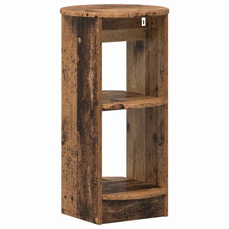 Bijzetkast Oudhout 40 x 40 x 75 cm Geconstrueerd hout 5