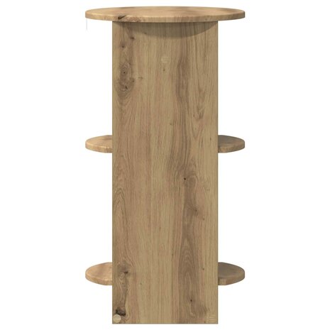 Bijzetkast Artisan Eik 40 x 40 x 75 cm Geconstrueerd hout 4