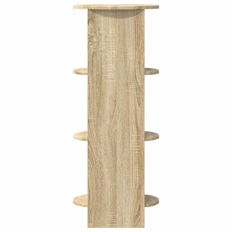 Bijzetkast Sonoma Eiken 40 x 40 x 100 cm Geconstrueerd hout 4