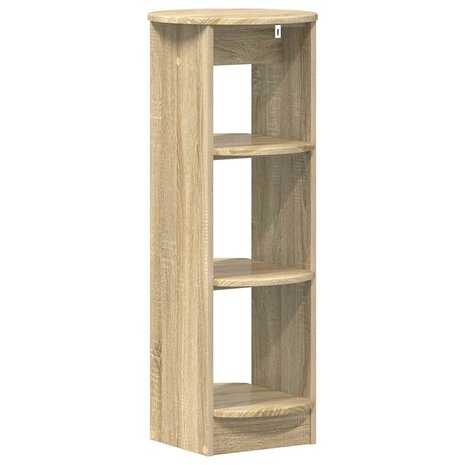Bijzetkast Sonoma Eiken 40 x 40 x 100 cm Geconstrueerd hout 5