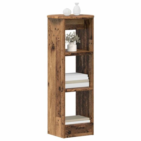 Bijzetkast Oudhout 40 x 40 x 100 cm Geconstrueerd hout 2