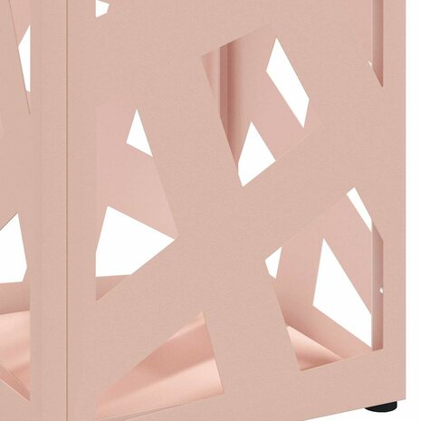 Paraplustandaard met opslag Roze 15,5 x 15,5 x 49 cm Metaal 6