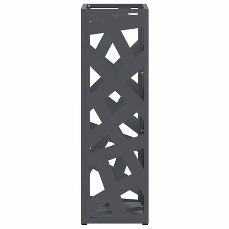 Paraplustandaard Antraciet 15,5 x 15,5 x 49 cm Metaal 4