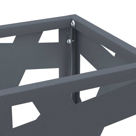 Paraplustandaard Antraciet 15,5 x 15,5 x 49 cm Metaal 5