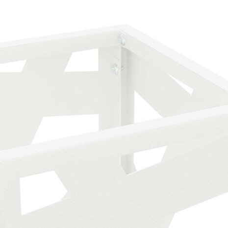 Paraplustandaard met opslag Wit 15,5 x 15,5 x 49 cm Metaal 5