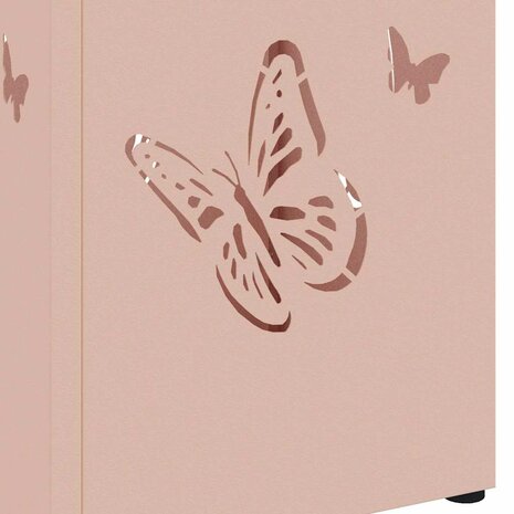 Paraplustandaard met opslag Roze 15,5 x 15,5 x 49 cm Metaal 6