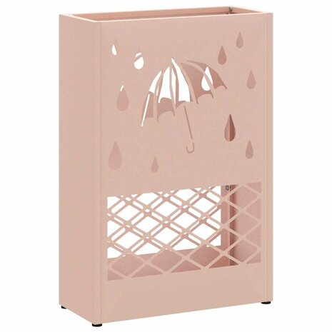 Paraplustandaard Roze 28 x 12 x 41 cm Staal 2