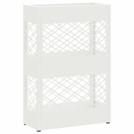 Paraplustandaard Wit 28 x 12 x 41 cm Staal 2