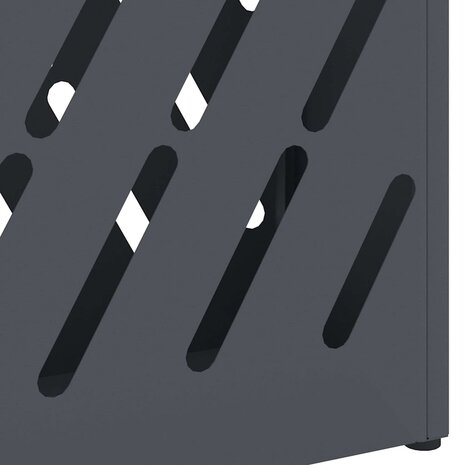Paraplustandaard Antraciet 28 x 12 x 41 cm Staal 6