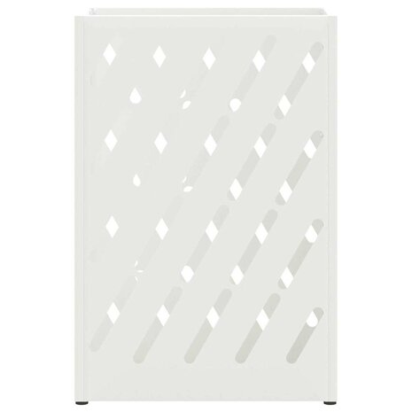 Paraplustandaard Wit 28 x 12 x 41 cm Staal 4
