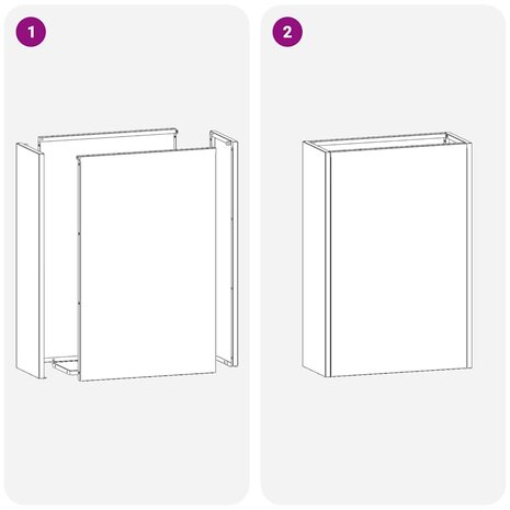 Paraplustandaard Wit 28 x 12 x 41 cm Staal 7