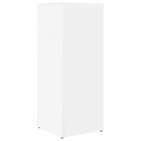 Paraplustandaard met opslag Wit 25 x 24,5 x 64 cm Bewerkt hout 2