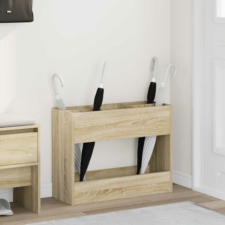 Paraplustandaard Sonoma Eiken 65 x 24 x 50 cm Bewerkt hout 1