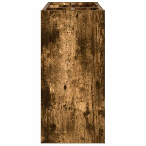 Paraplustandaard Gerookt eiken 65 x 24 x 50 cm Bewerkt hout 6