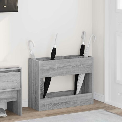 Paraplustandaard Grijs Sonoma 65 x 24 x 50 cm Bewerkt hout 1
