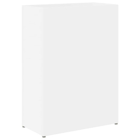 Paraplustandaard met opslag Wit 40 x 20 x 55,5 cm Bewerkt hout 2