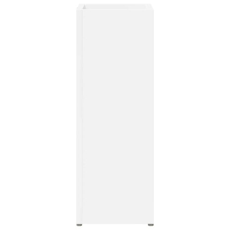 Paraplustandaard met opslag Wit 20 x 20 x 55,5 cm Bewerkt hout 6