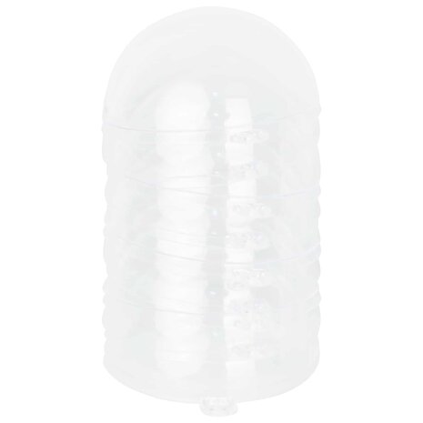 Kerstbal Set 50 pcs Doorzichtig &Oslash; 5 cm 5