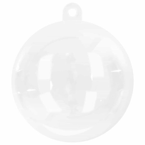 Kerstbal Set 50 pcs Doorzichtig &Oslash; 5 cm 6