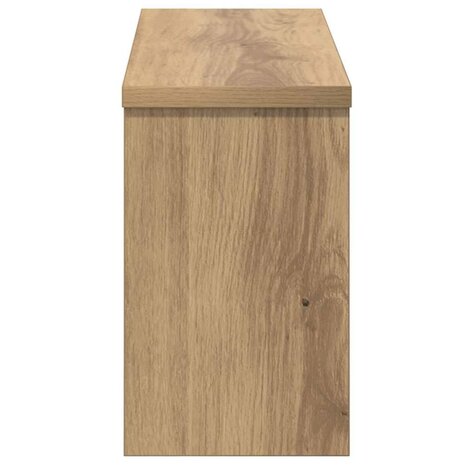 Wandgemonteerde kapstok met plank Artisan Eiken 50 x 16 x 26 cm 6