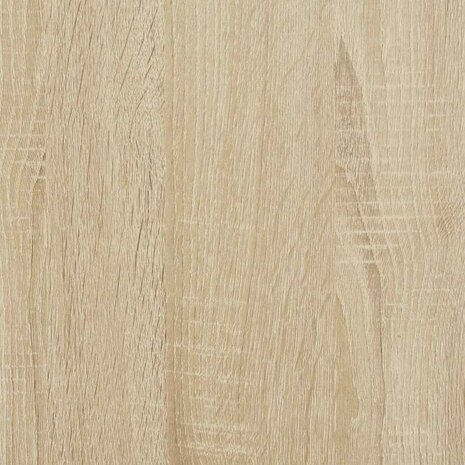 Wandgemonteerde kapstok Sonoma Eiken 80 x 10,5 x 10,5 cm 10