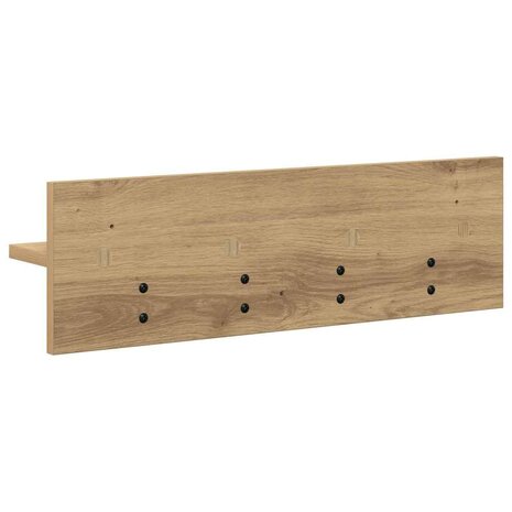 Wandgemonteerde kapstok Artisan Eiken 60 x 10,5 x 18 cm 7