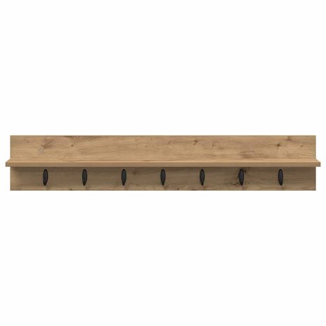 Wandgemonteerde kapstok Artisan Eiken 100 x 10,5 x 18 cm 5