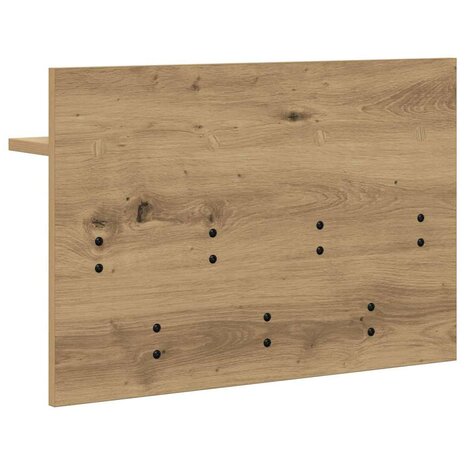 Wandgemonteerde kapstok met plank Artisan Eiken 60 x 40 x 12 cm 7