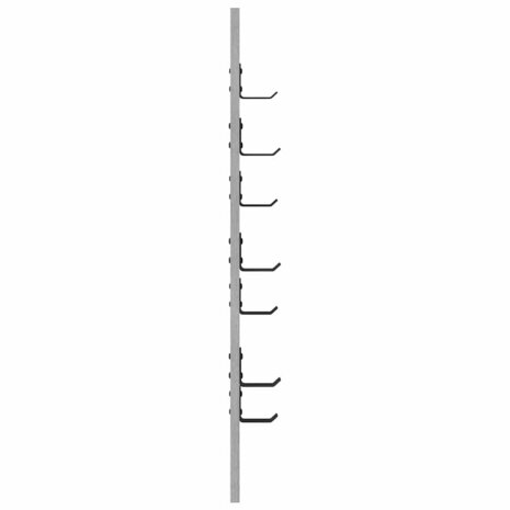Wandgemonteerde kapstok Grijs Sonoma 30 x 1,5 x 80 cm 6