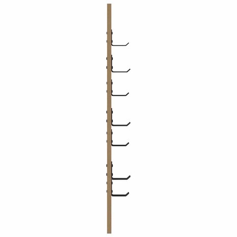 Wandgemonteerde kapstok Artisan Eiken 30 x 1,5 x 80 cm 6