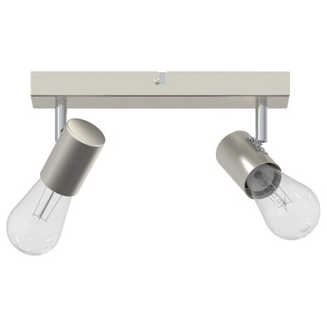 Plafondspot Nikkel 26 x 6,5 x 11,5 cm Metaal 3