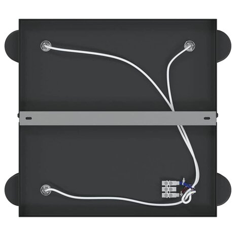 Plafondspot Zwart 26,5 x 26 x 11,5 cm Metaal 8