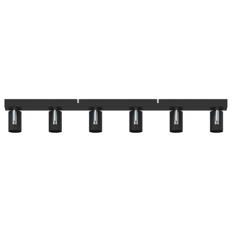 Plafondspot Zwart 73 x 6,5 x 11,5 cm Metaal 6