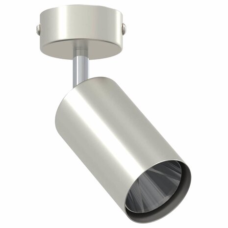 Plafondspot Nikkel 6 x 6 x 16 cm Metaal 3